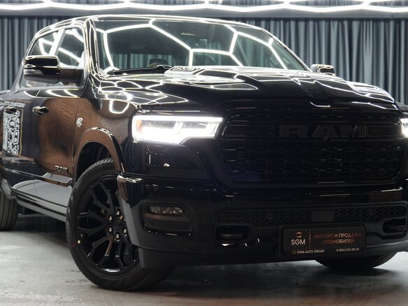 2026 Ram 1500 Crew Cab V Рестайлинг, чёрный, 10591600 рублей