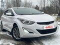 2014 Hyundai Elantra V (MD) Рестайлинг, белый, 1300000 рублей