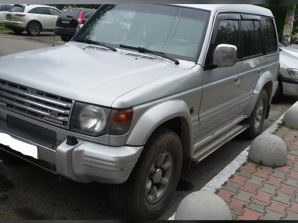 1994 Mitsubishi Pajero II, серый, 330000 рублей