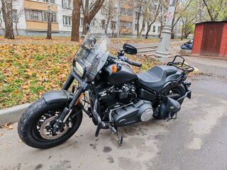 2017 Harley-Davidson Fat Bob, чёрный, 1800000 рублей, вид 4