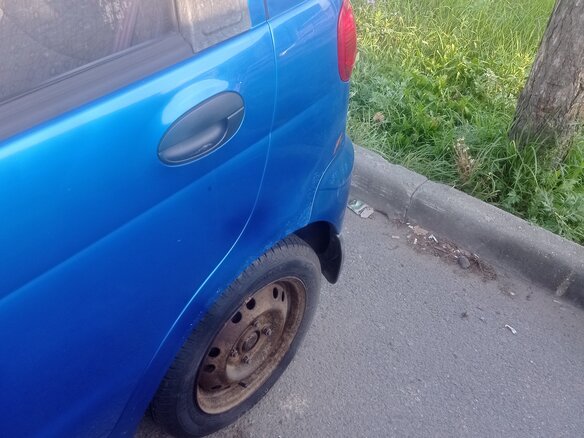 2013 Daewoo Matiz I Рестайлинг, синий, 200000 рублей - вид 2