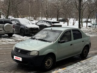 2009 Renault Logan I, зелёный, 550000 рублей, вид 1
