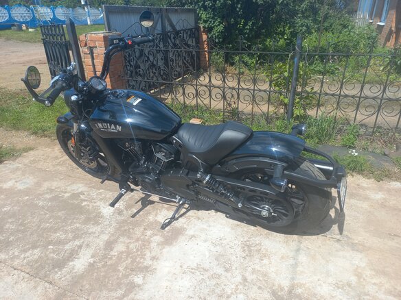 2023 Indian Scout, чёрный, 1649000 рублей - вид 3