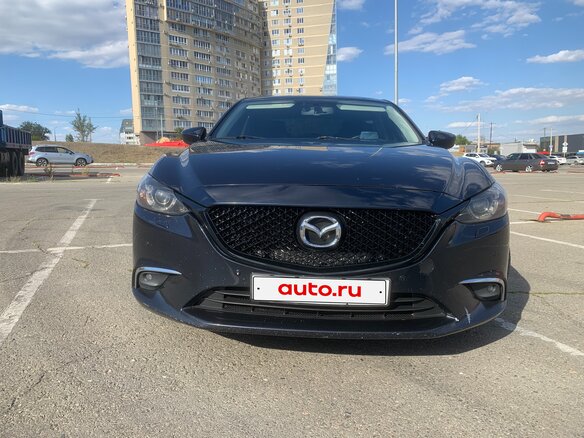 2015 Mazda 6 III (GJ) Рестайлинг, синий, 1630000 рублей - вид 2