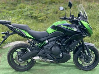 2018 Kawasaki Versys 650, зелёный, 600000 рублей, вид 3