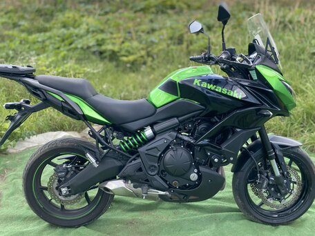 2018 Kawasaki Versys 650, зелёный, 600000 рублей, вид 3