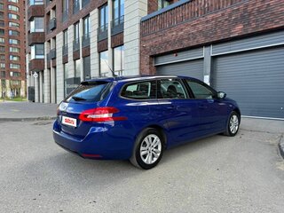 2019 Peugeot 308 II Рестайлинг, синий, 1435000 рублей, вид 3