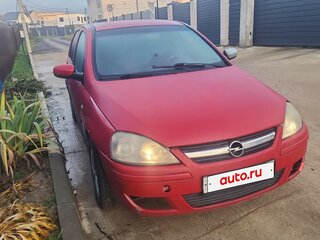 2004 Opel Corsa C Рестайлинг, красный, 290000 рублей, вид 2