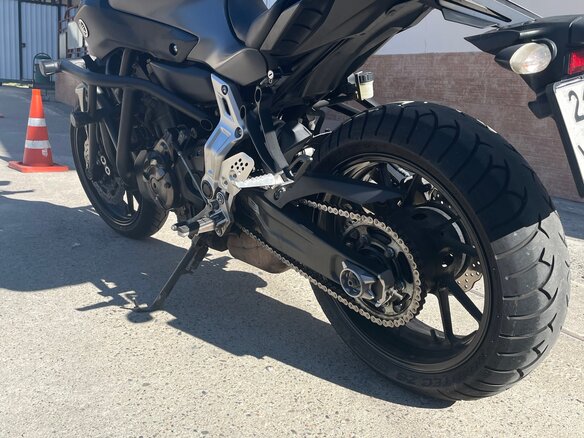 2014 Yamaha MT-07 (FZ-07), серый - вид 15