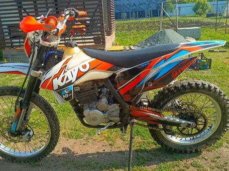 2023 Kayo K1 250 MX, оранжевый, 125000 рублей, вид 4
