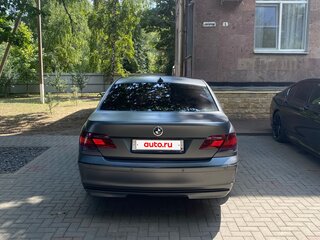 2007 BMW 7 серии 730i IV (E65/E66) Рестайлинг, серый, 1300000 рублей, вид 4