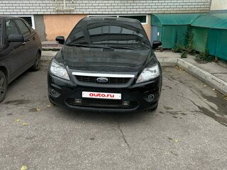 2010 Ford Focus II Рестайлинг, чёрный, 520000 рублей, вид 1