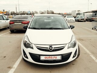 2014 Opel Corsa D Рестайлинг II, белый, 620000 рублей, вид 2