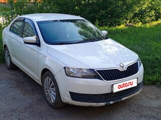2018 Skoda Rapid I Рестайлинг, белый, 550000 рублей, вид 1