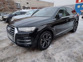 2017 Audi Q7 II (4M), чёрный, 4900000 рублей, вид 1