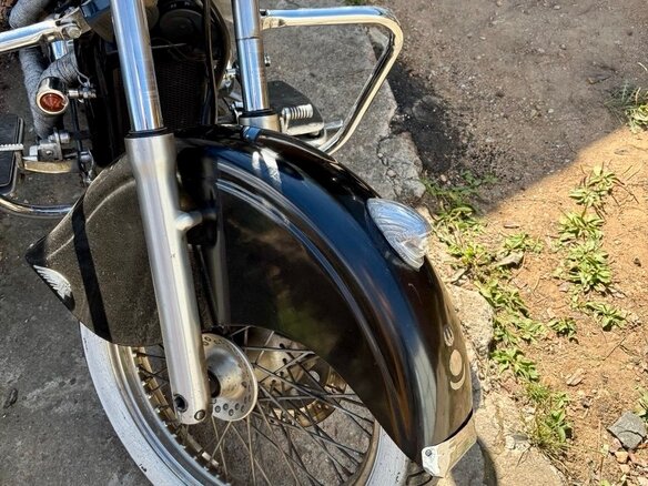 1997 Honda Steed 400, чёрный, 285000 рублей - вид 4
