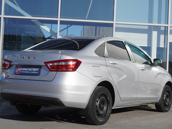 2019 Lada (ВАЗ) Vesta I, серебристый, 838000 рублей - вид 4