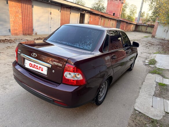 2010 Lada (ВАЗ) Priora I, пурпурный, 375000 рублей - вид 1