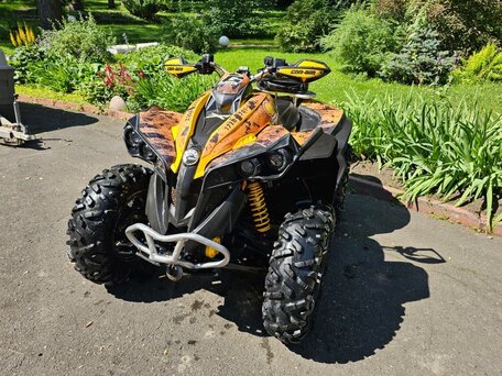 2012 BRP Can-Am Renegade 1000, жёлтый, 850000 рублей, вид 2