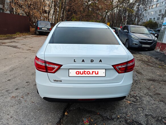 2019 Lada (ВАЗ) Vesta I, белый, 810000 рублей - вид 6