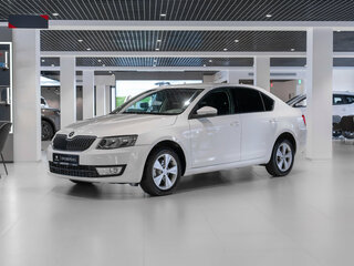2013 Skoda Octavia III (A7), белый, 875000 рублей, вид 1