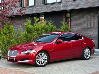 2013 Jaguar XF I Рестайлинг, красный, 1399000 рублей, вид 1