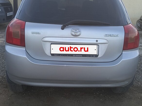2003 Toyota Corolla IX (E120, E130) Рестайлинг, серебристый, 570000 рублей - вид 7