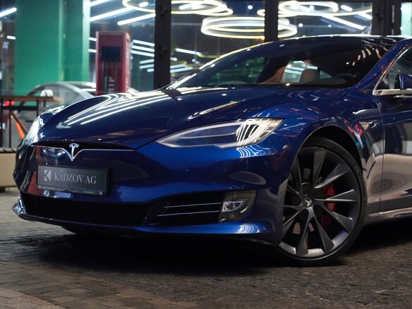 2019 Tesla Model S Performance I Рестайлинг, синий, 4800000 рублей - вид 1