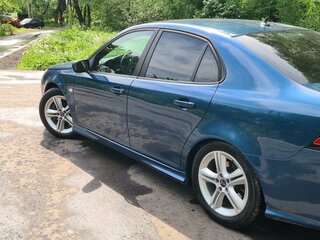 2009 Saab 9-3 II Рестайлинг, синий, 1900000 рублей, вид 4