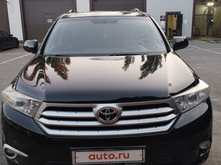 2011 Toyota Highlander II (XU40) Рестайлинг, чёрный, 2500000 рублей, вид 1