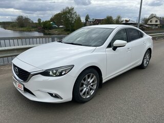 2015 Mazda 6 III (GJ) Рестайлинг, белый, 2150000 рублей, вид 1