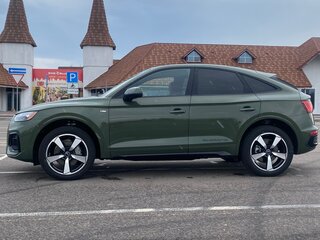 2023 Audi Q5 Sportback 45 TFSI I (FY), зелёный, 4200000 рублей, вид 5