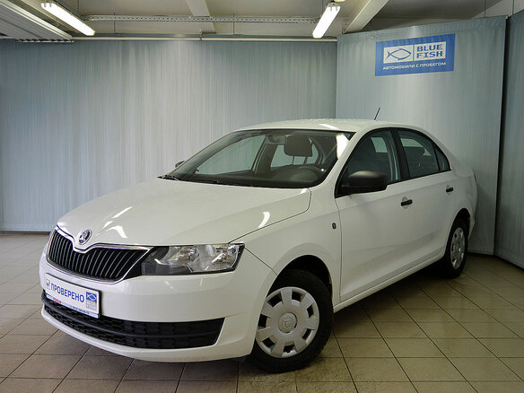 2014 Skoda Rapid I, белый