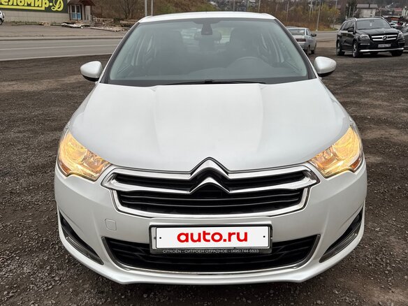 2014 Citroen C4 II, белый, 1150000 рублей - вид 1