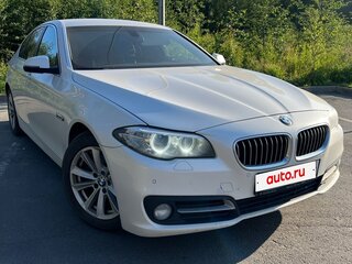 2014 BMW 5 серии 520i VI (F10/F11/F07) Рестайлинг, белый, 1890000 рублей, вид 5
