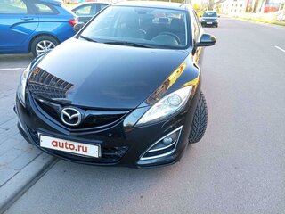 2011 Mazda 6 II (GH) Рестайлинг, чёрный, 980000 рублей, вид 2