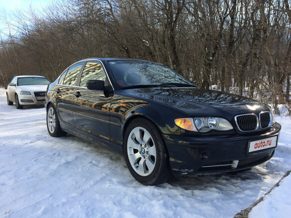 2002 BMW 3 серии 330i IV (E46) Рестайлинг, чёрный - вид 5