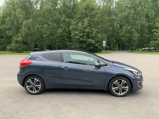 2016 Kia Ceed II Рестайлинг, синий, 1290000 рублей, вид 4