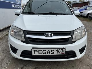 2014 Lada (ВАЗ) Granta I, белый, 389000 рублей, вид 2