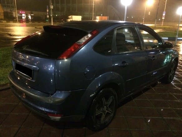 2006 Ford Focus II, синий - вид 1