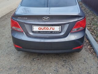 2016 Hyundai Solaris I Рестайлинг, серый, 1500000 рублей, вид 2