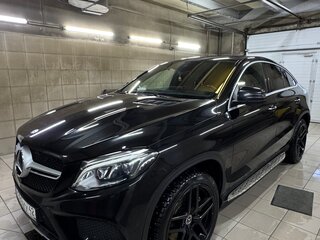 2017 Mercedes-Benz GLE Coupe 400 I (C292), чёрный, 5000000 рублей, вид 2