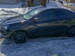 2016 Lada (ВАЗ) Vesta I, чёрный, 850000 рублей, вид 4