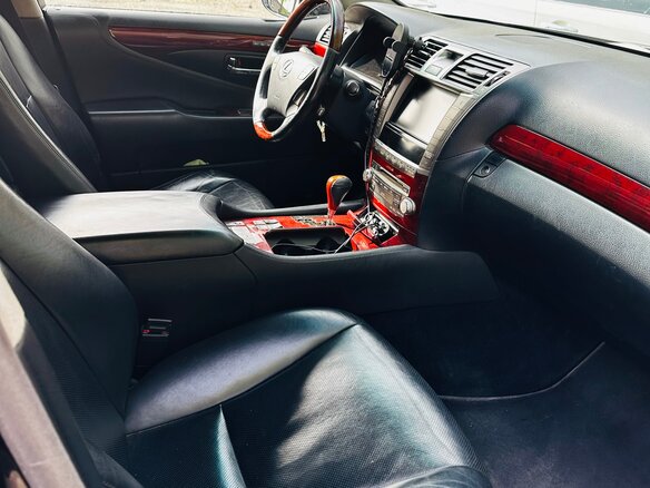 2011 Lexus LS 460 IV Рестайлинг, чёрный, 1950000 рублей - вид 6