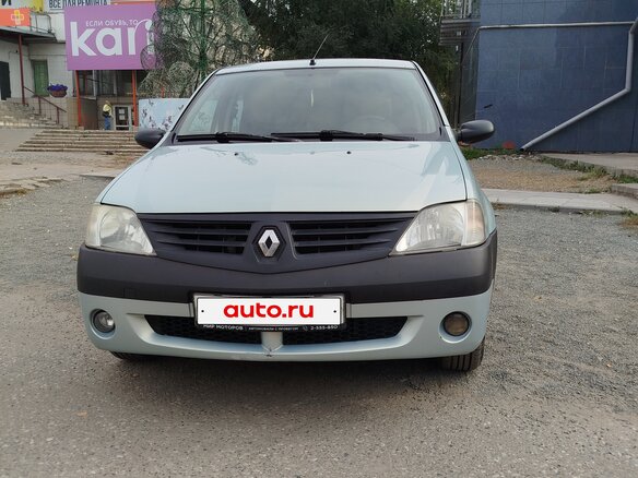 2007 Renault Logan I, зелёный, 320000 рублей - вид 2