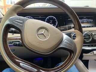 2013 Mercedes-Benz S-Класс 500 Long VI (W222, C217), чёрный, 4350000 рублей, вид 2