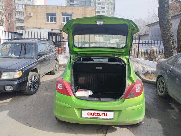 2012 Opel Corsa D Рестайлинг II, зелёный, 300000 рублей - вид 6