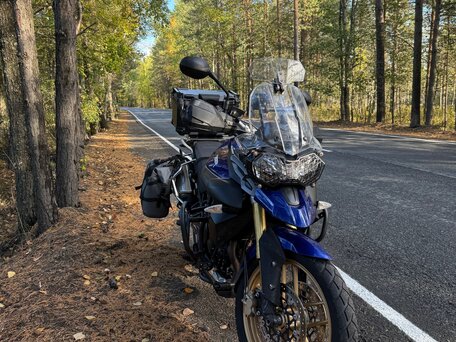 2012 Triumph Tiger 800, синий, 550000 рублей, вид 5