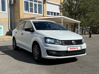 2019 Volkswagen Polo V Рестайлинг, белый, 1250000 рублей, вид 3