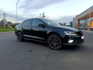 2017 Volkswagen Jetta VI Рестайлинг, чёрный, 1600000 рублей, вид 2